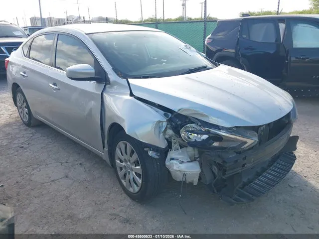 2017 Nissan SENTRA S VIN 3N1AB7APXHY406391 фото 1