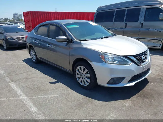 2017 Nissan SENTRA S VIN 3N1AB7AP1HY243193 фото 1