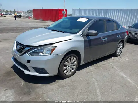 2017 Nissan SENTRA S VIN 3N1AB7AP1HY243193 фото 2