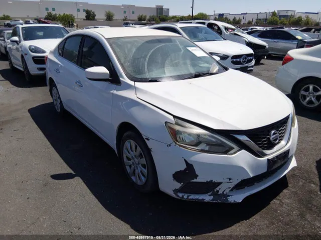 2017 Nissan SENTRA S VIN 3N1AB7AP0HY372946 фото 1