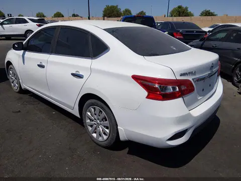 2017 Nissan SENTRA S VIN 3N1AB7AP0HY372946 фото 3