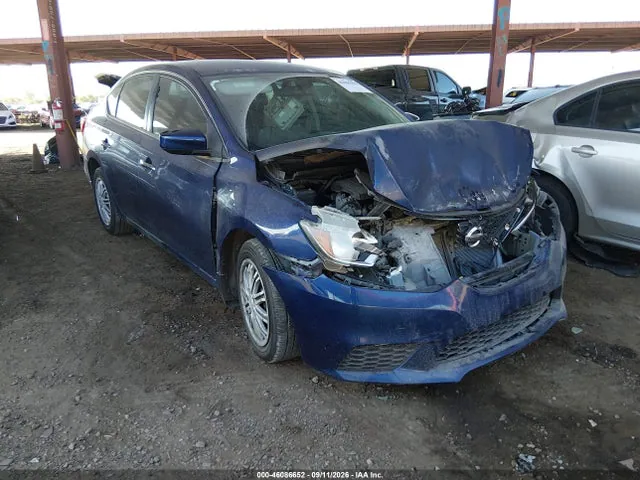 2017 Nissan SENTRA S VIN 3N1AB7AP0HY258140 фото 1