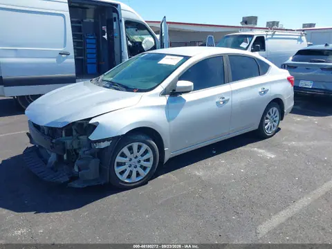 2017 Nissan SENTRA S VIN 3N1AB7AP7HY259057 фото 2