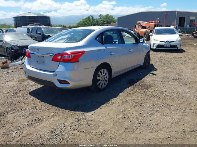 3N1AB7AP7JY245858 — 2018 Nissan Sentra S, фото 4 с аукциона IAAI 29.09.2026, Передняя часть