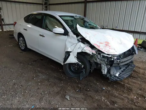 3N1AB7APXJY204852 — 2018 Nissan Sentra S, Передняя часть (Front End), фото до ремонта