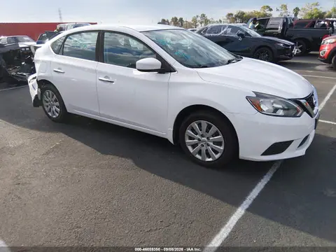 3N1AB7AP5JY345134 — 2018 Nissan Sentra S, Задняя часть (Rear), фото до ремонта
