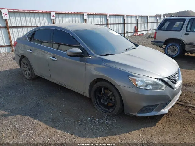 2019 Nissan SENTRA S VIN 3N1AB7AP2KY293012 фото 1