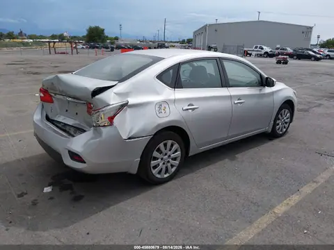 2019 Nissan SENTRA S VIN 3N1AB7AP0KY234105 фото 4