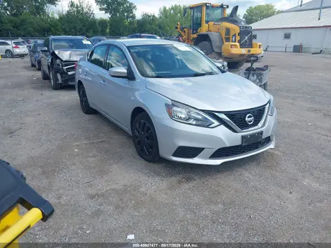 3N1AB7AP1KY248983 — 2019 Nissan Sentra S, Левый бок (Left Side), фото до ремонта