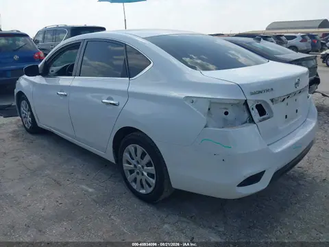 2019 Nissan SENTRA S VIN 3N1AB7AP6KY351168 фото 3