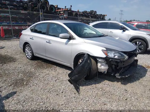 3N1AB7AP9KY278426 — 2019 Nissan Sentra S, Передняя часть (Front End), фото до ремонта