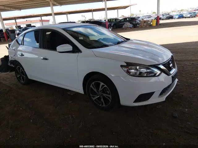 3N1AB7APXKY244785 — 2019 Nissan Sentra S, Левый и правый бока (Left & Right Side), фото до ремонта