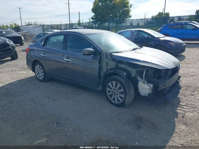 2019 Nissan SENTRA S VIN 3N1AB7AP0KY357239 фото 1