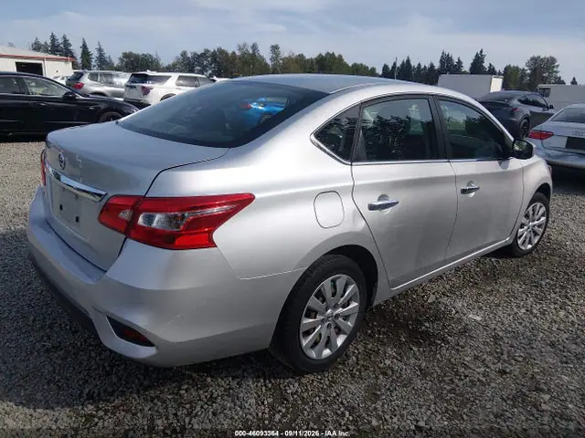 3N1AB7AP5KY343949 — 2019 Nissan Sentra S, фото 4 с аукциона IAAI 30.09.2026, Левый бок