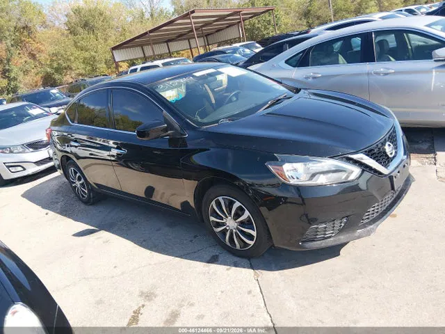 2019 Nissan SENTRA S VIN 3N1AB7AP9KY312719 фото 1