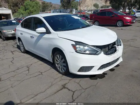 3N1AB7AP4KY206775 — 2019 Nissan Sentra S, Передняя часть (Front End), фото до ремонта