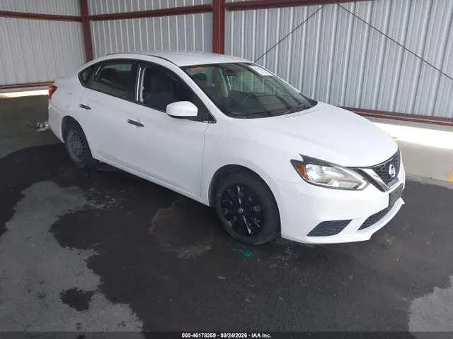 3N1AB7AP0KY314200 — 2019 Nissan Sentra S, Левый бок (Left Side), фото до ремонта