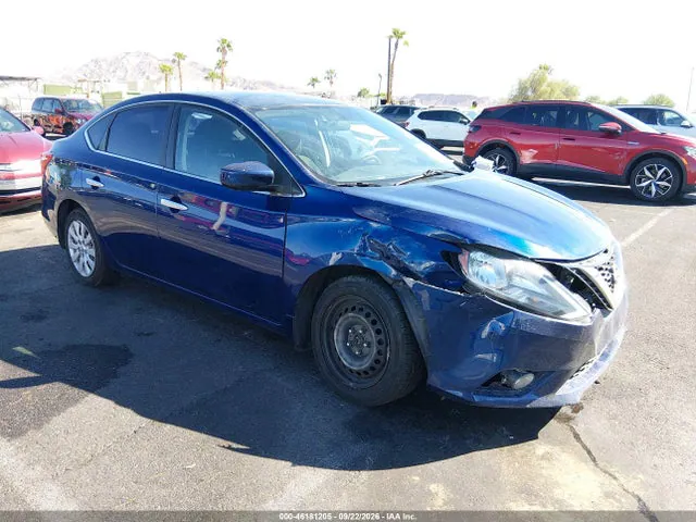 2019 Nissan SENTRA S VIN 3N1AB7APXKY258749 фото 1