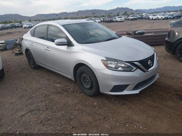 3N1AB7AP2KY249835 — 2019 Nissan Sentra S, Естественный износ (Normal Wear & Tear), фото до ремонта
