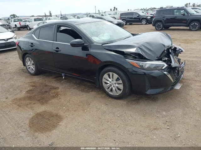 2025 Nissan SENTRA S VIN 3N1AB8BVXSY252632 фото 1