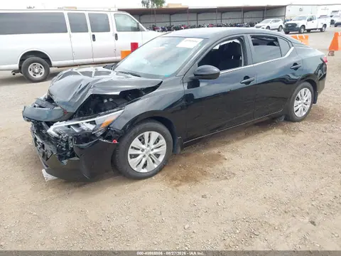2025 Nissan SENTRA S VIN 3N1AB8BVXSY252632 фото 2