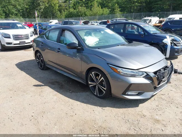 2020 Nissan Sentra Sr Xtronic Cvt VIN 3N1AB8DV9LY296572 фото 1