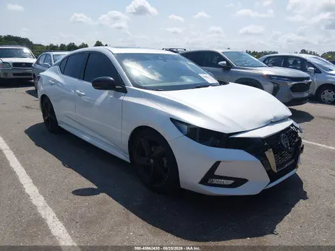 3N1AB8DVXMY213846 — 2021 Nissan Sentra SR Xtronic Cvt, Передняя часть (Front End), фото до ремонта