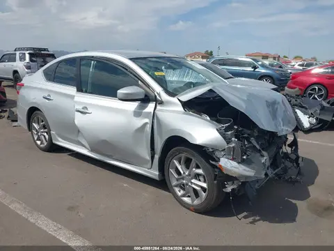 3N1AB7AP9EY296722 — 2014 Nissan Sentra SR, Передняя часть (Front End), фото до ремонта