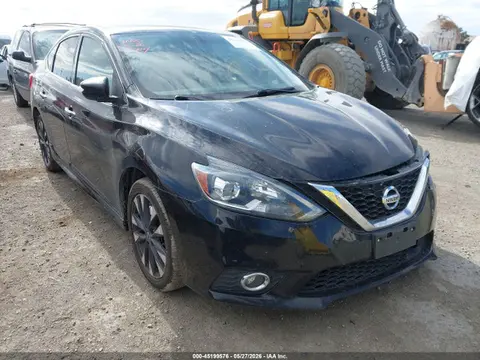 3N1AB7AP1KY390749 — 2019 Nissan Sentra SR, Передняя часть (Front End), фото до ремонта