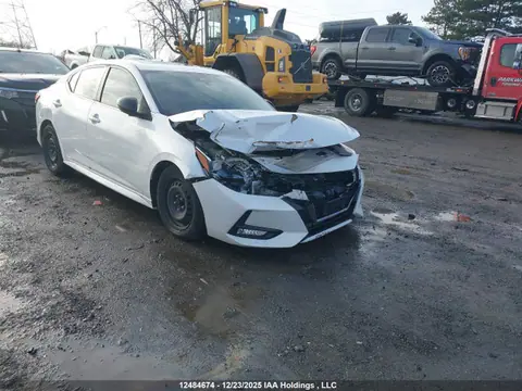3N1AB8DV3MY236322 — 2021 Nissan Sentra SR, Передняя часть (Front), фото до ремонта