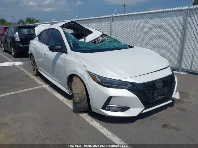 2021 Nissan SENTRA SR VIN 3N1AB8DV5MY239237 фото 1