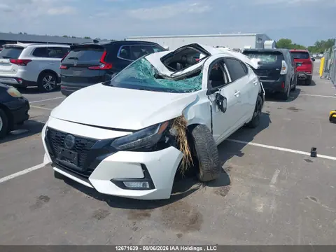 2021 Nissan SENTRA SR VIN 3N1AB8DV5MY239237 фото 2