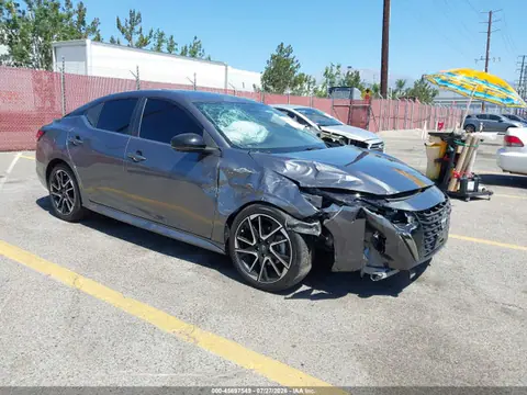 3N1AB8DV7SY331382 — 2025 Nissan Sentra SR, Передняя часть (Front End), фото до ремонта