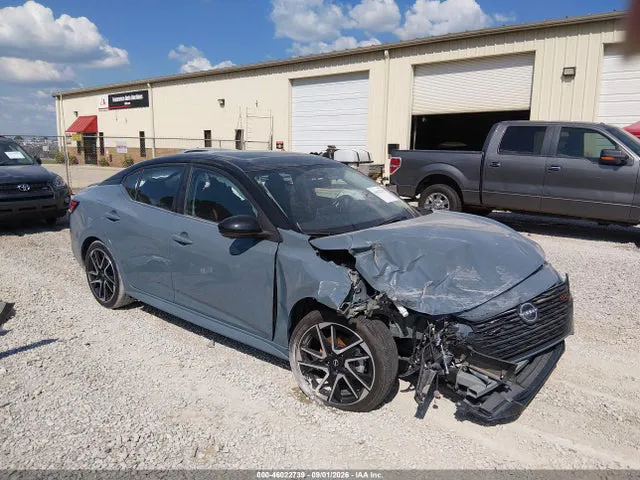 2025 Nissan SENTRA SR VIN 3N1AB8DV6SY393369 фото 1