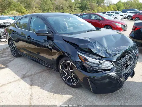 3N1AB8DVXSY296658 — 2025 Nissan Sentra SR, Передняя часть (Front End), фото до ремонта