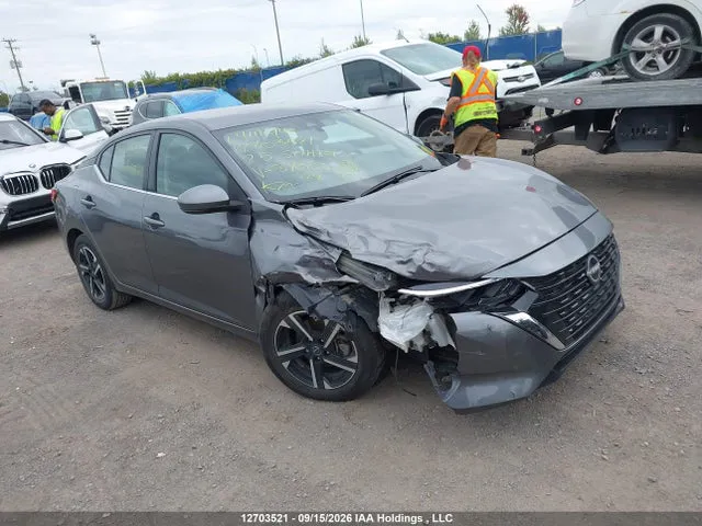 2025 Nissan Sentra Sv Cvt VIN 3N1AB8CV1SY340631 фото 1