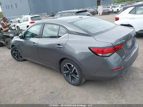 2025 Nissan Sentra Sv Cvt VIN 3N1AB8CV1SY340631 фото 3