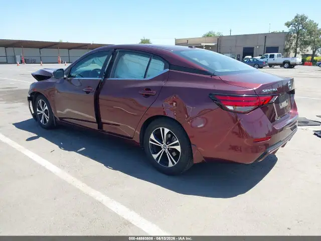 3N1AB8CV9LY276758 — 2020 Nissan Sentra SV Xtronic Cvt, фото 3 с аукциона IAAI 14.10.2026, Передняя часть