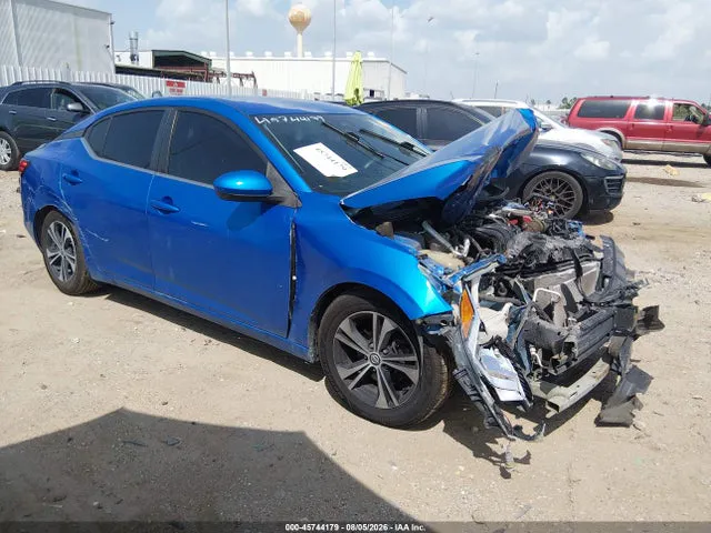 2021 Nissan Sentra Sv Xtronic Cvt VIN 3N1AB8CV4MY237884 фото 1
