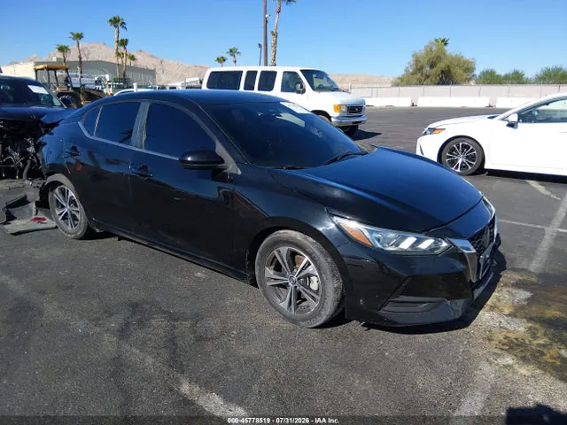 2021 Nissan Sentra Sv Xtronic Cvt VIN 3N1AB8CVXMY254737 фото 1