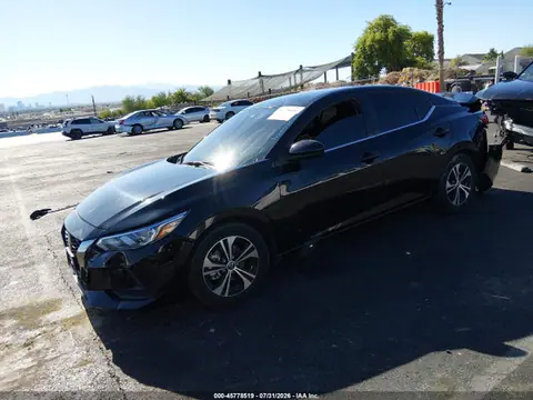 2021 Nissan Sentra Sv Xtronic Cvt VIN 3N1AB8CVXMY254737 фото 2