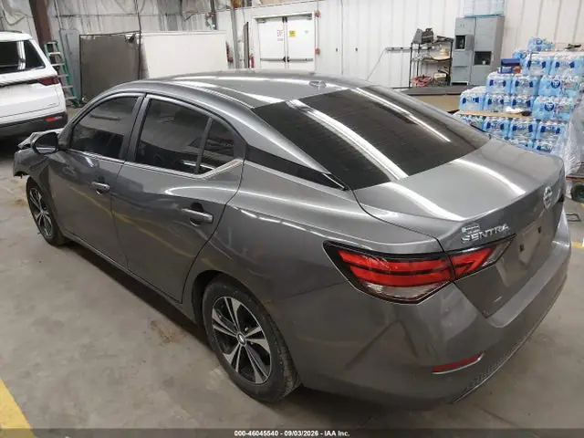 3N1AB8CVXMY257024 — 2021 Nissan Sentra SV Xtronic Cvt, фото 3 с аукциона IAAI 29.09.2026, Передняя часть