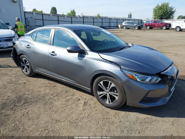 2021 Nissan Sentra Sv Xtronic Cvt VIN 3N1AB8CV9MY252316 фото 1