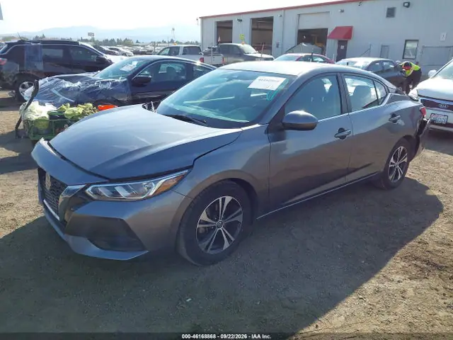 2021 Nissan Sentra Sv Xtronic Cvt VIN 3N1AB8CV9MY252316 фото 2
