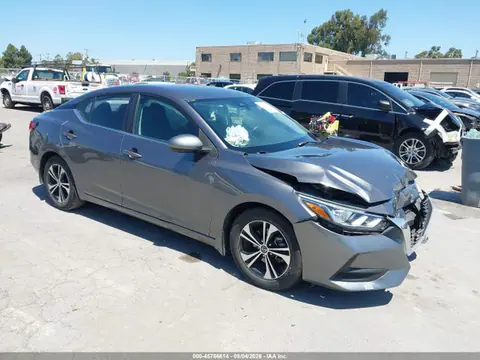 3N1AB8CV0NY238869 — 2022 Nissan Sentra SV Xtronic Cvt, Передняя часть (Front End), фото до ремонта