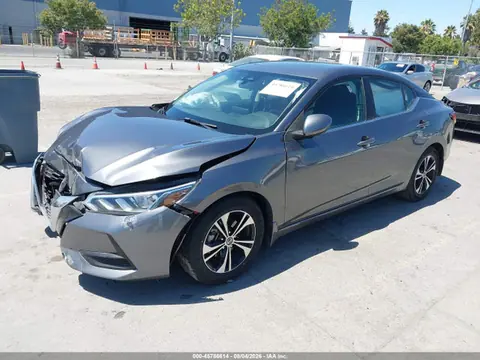 2022 Nissan Sentra Sv Xtronic Cvt VIN 3N1AB8CV0NY238869 фото 2