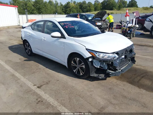 2022 Nissan Sentra Sv Xtronic Cvt VIN 3N1AB8CV0NY302327 фото 1