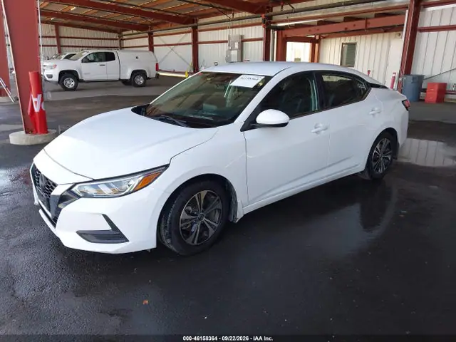 2022 Nissan Sentra Sv Xtronic Cvt VIN 3N1AB8CV9NY234237 фото 2