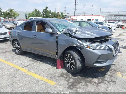 3N1AB8CV9PY280525 — 2023 Nissan Sentra SV Xtronic Cvt, Передняя часть (Front End), фото до ремонта
