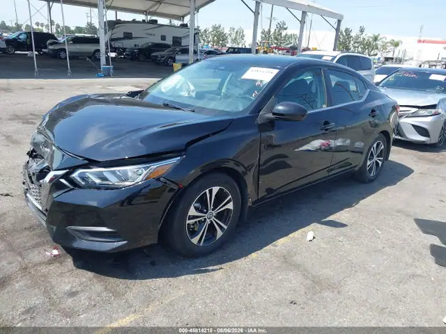 2023 Nissan Sentra Sv Xtronic Cvt VIN 3N1AB8CV4PY245097 фото 2